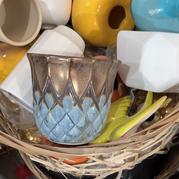 陶瓷花瓶摆件外贸出口微瑕捡漏