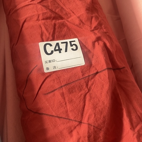 无纺布3米红色麻棉面料