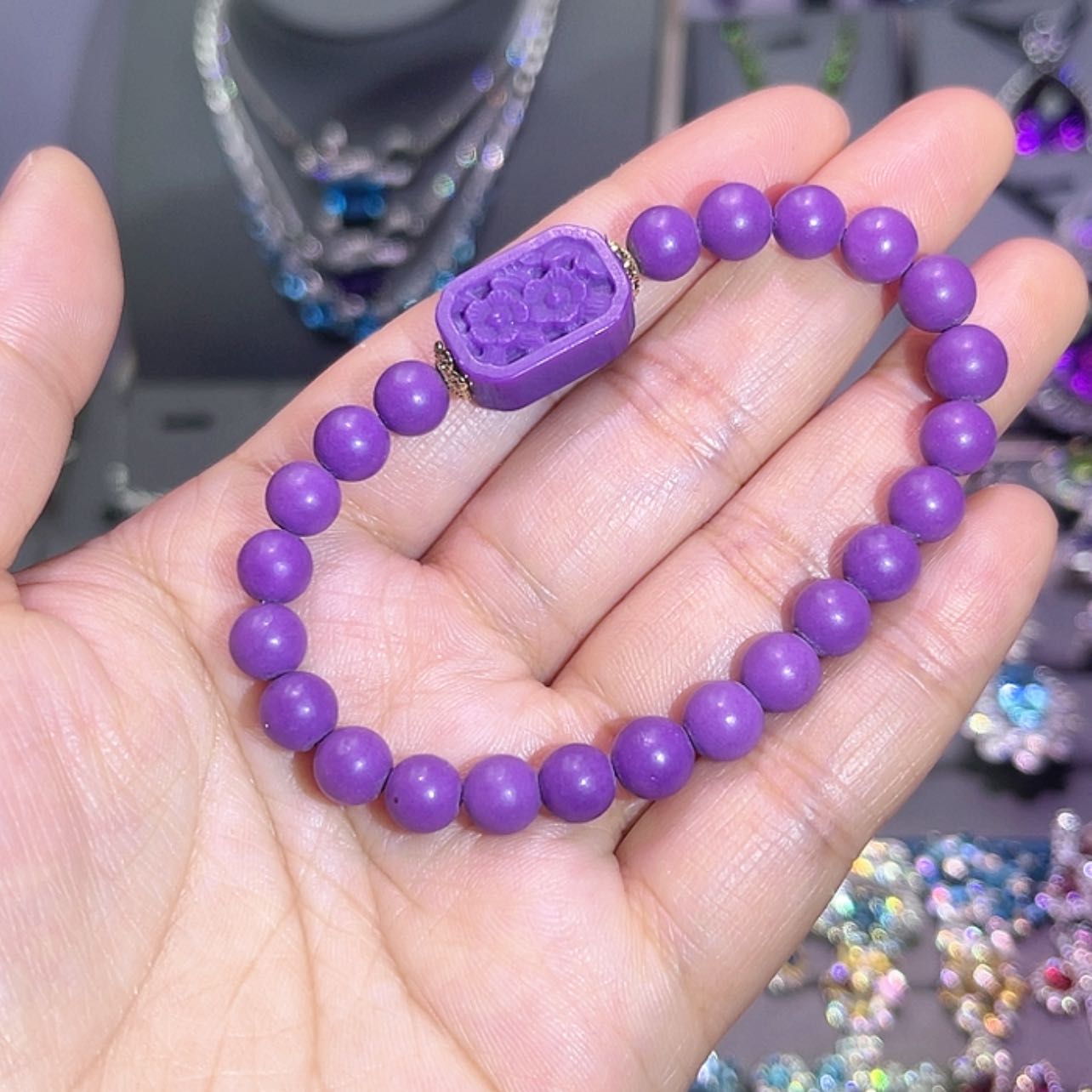 【闪购商品】水晶手链未镶嵌手链