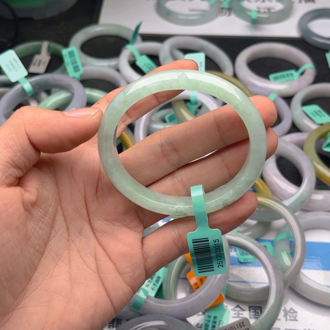 未镶嵌手镯翡翠5758x18. 169