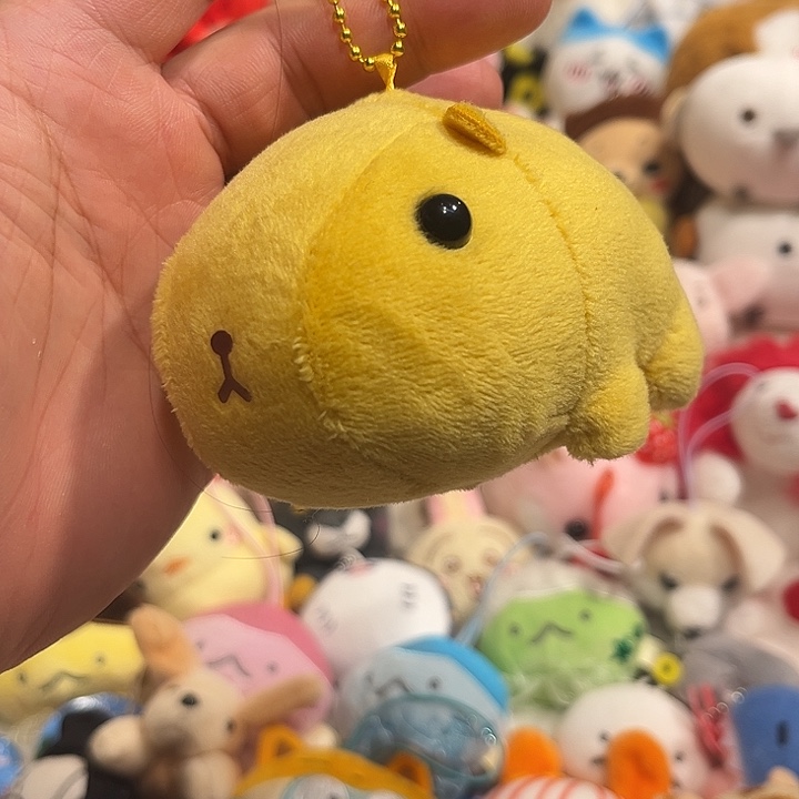 毛绒挂件豆袋软软