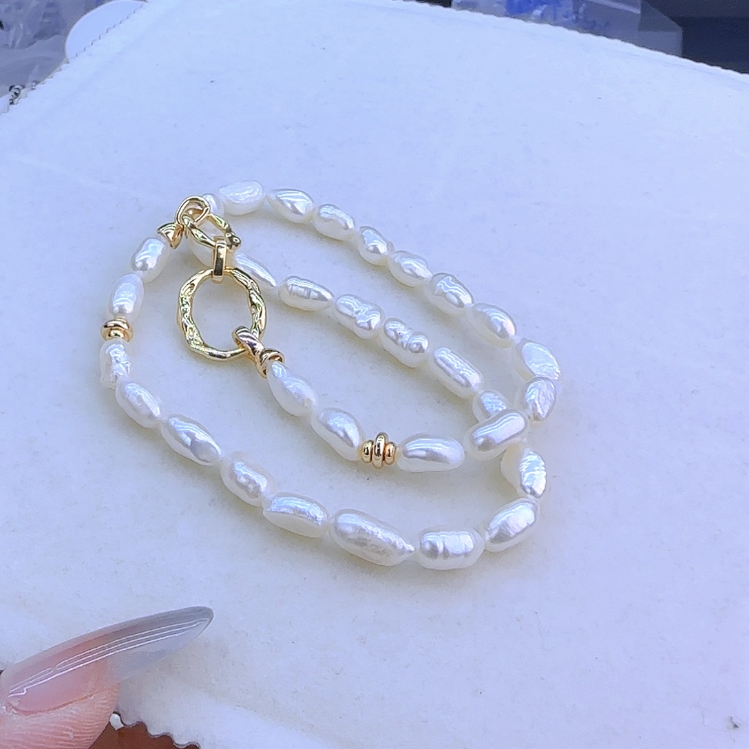 未镶嵌项链定制860淡水珍珠