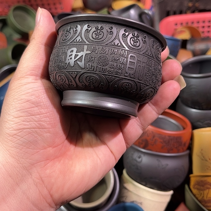 茶杯紫砂全手工紫砂主人杯