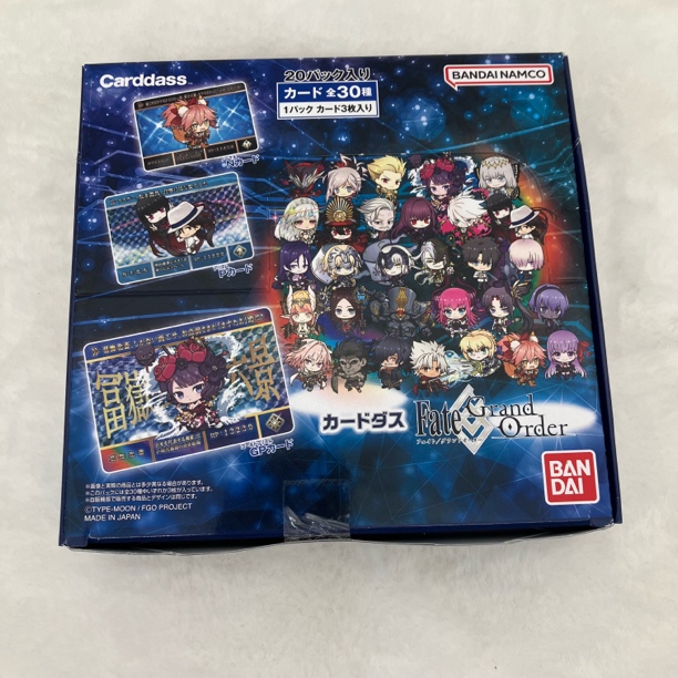 FateGrandOrder FGO命运冠位指定SD收藏卡正版日版（一袋3张）