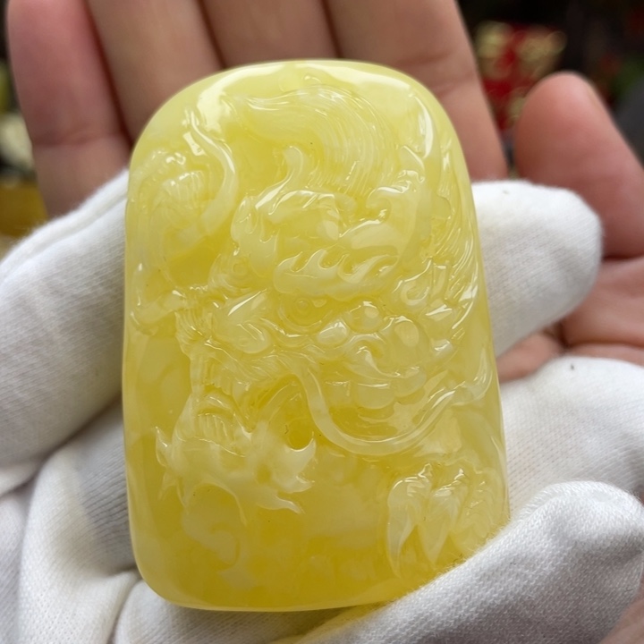 琥珀吊坠(不含链)未镶嵌