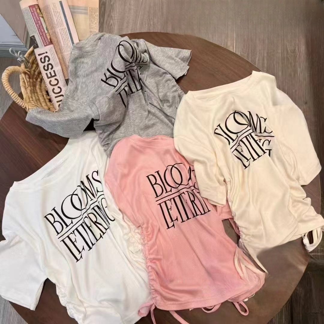 儿童2025夏季新款时尚百搭短袖(尺码偏大-卡码拍小)B2680