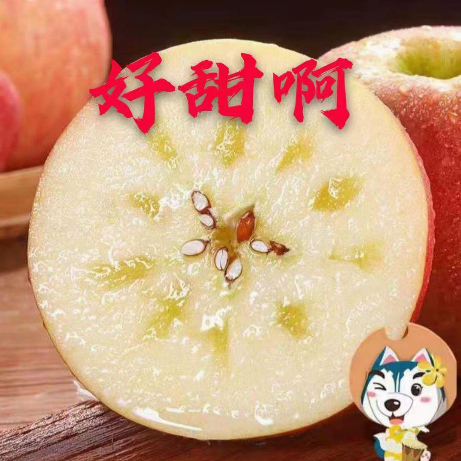【疯帅哥专属】新疆阿克苏红富士冰糖心苹果产地直发
