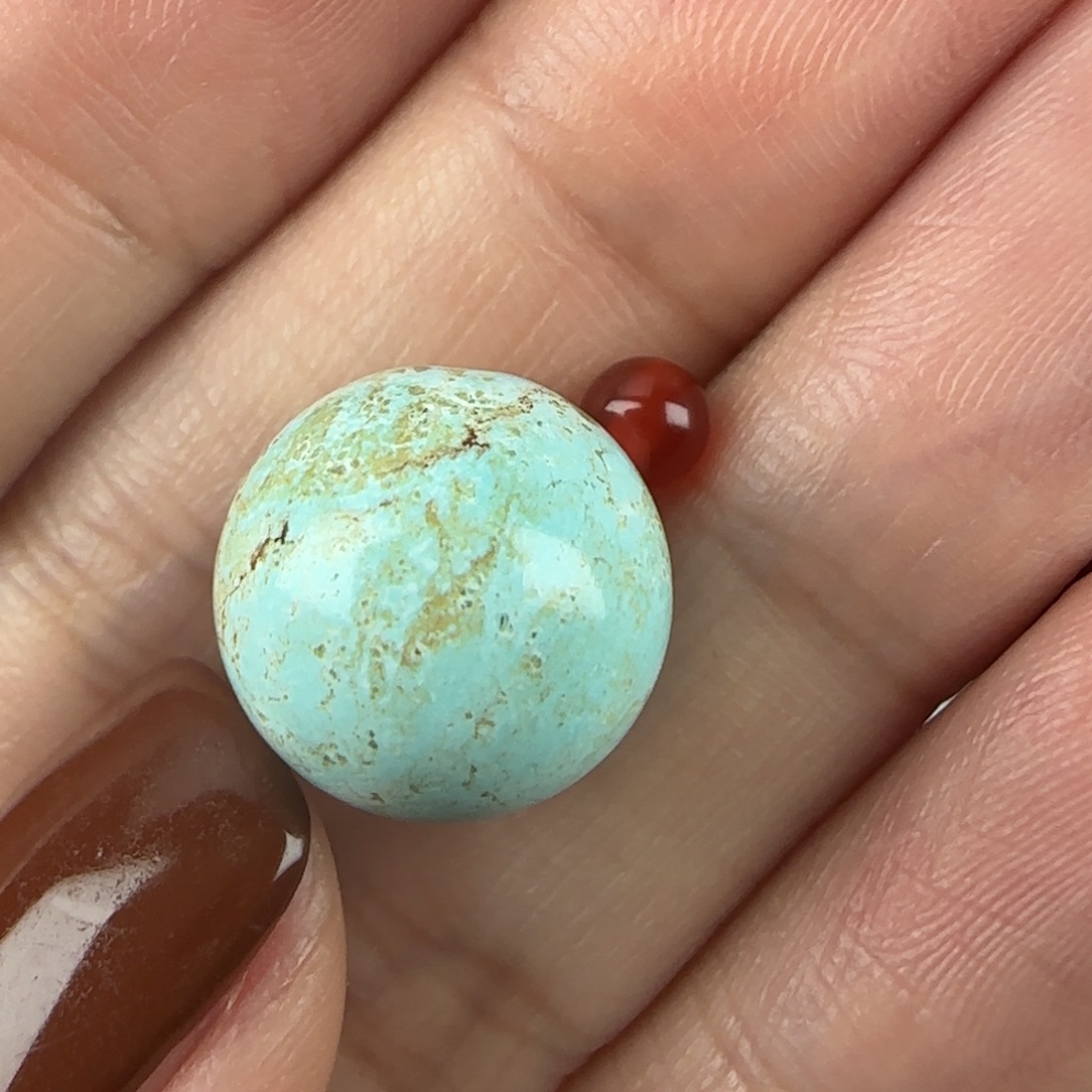 南红玛瑙未镶嵌配饰12.8