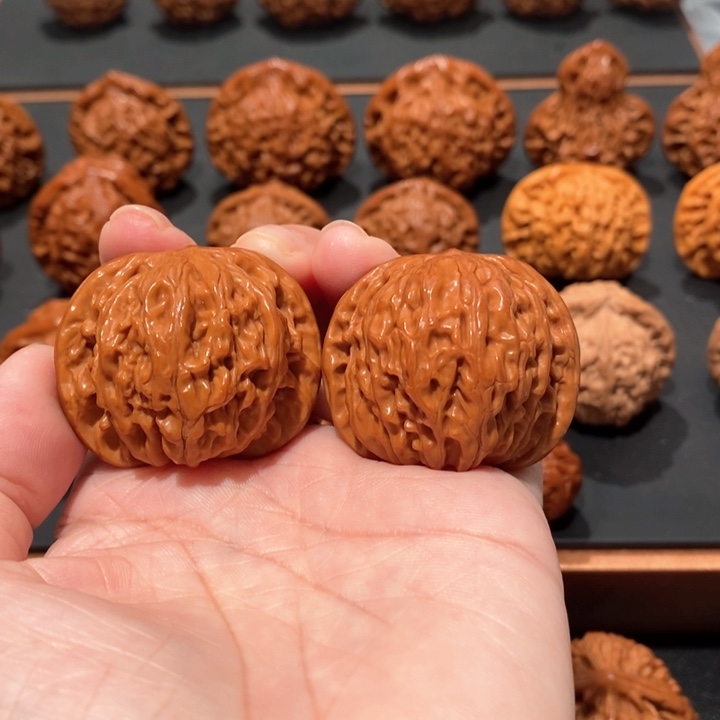 文玩核桃吊坠偶*磨盘914