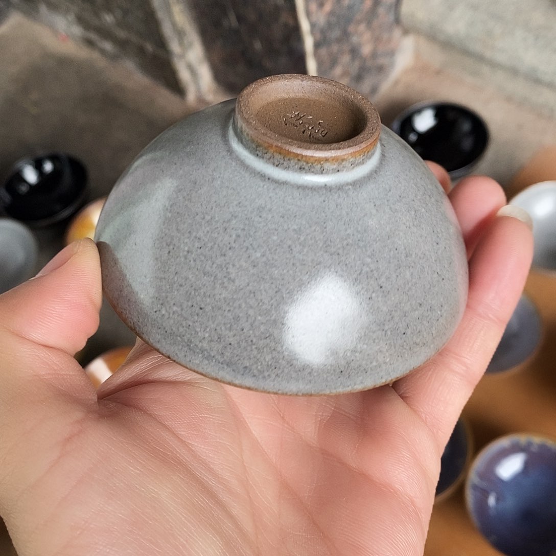 茶盏建盏平口一个