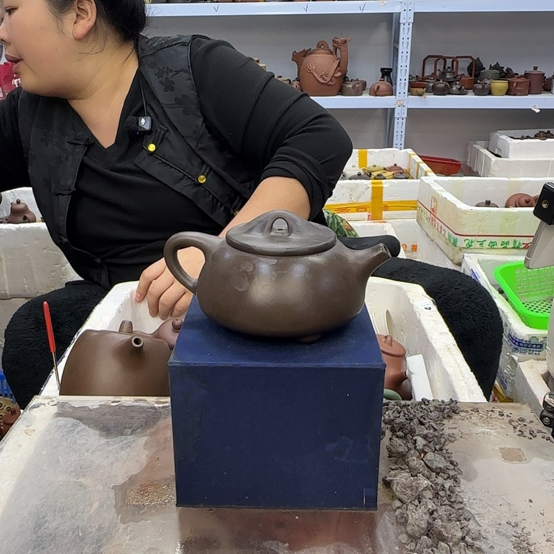 紫砂茶壶宜兴紫砂壶瑕疵处理