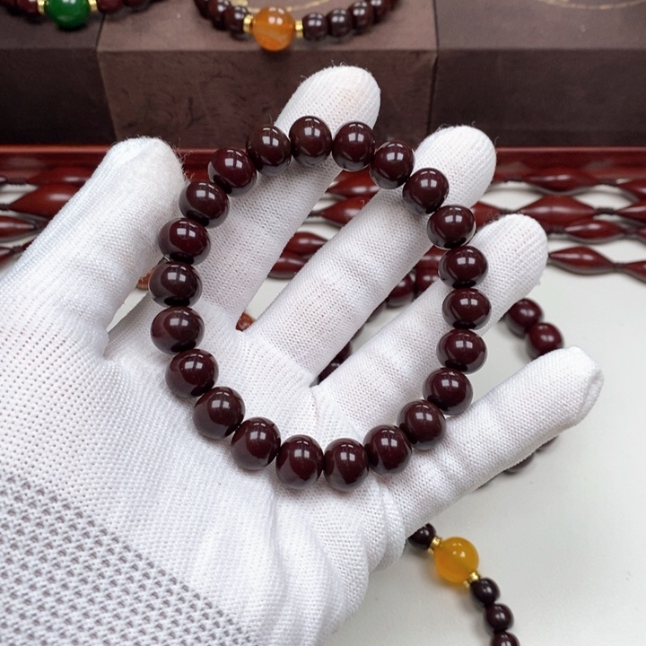 核桃手串/手链暖*洋猴头算盘