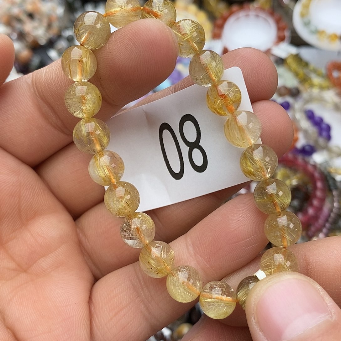 水晶手链未镶嵌手链