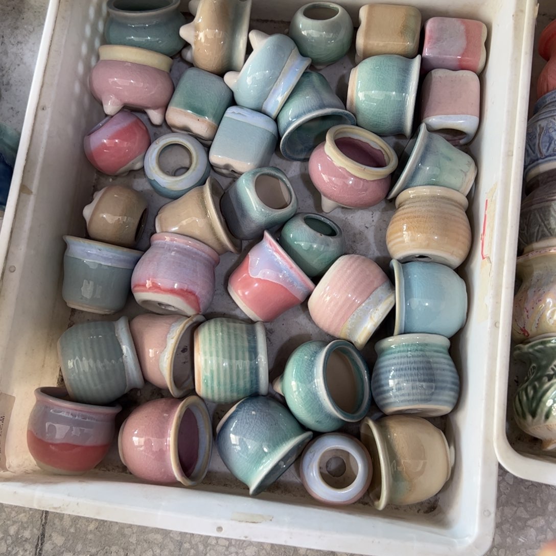 陶瓷多肉小花盆@@1685