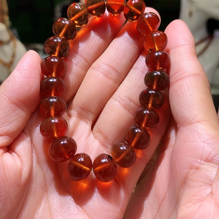 未镶嵌琥珀裸石小*丫