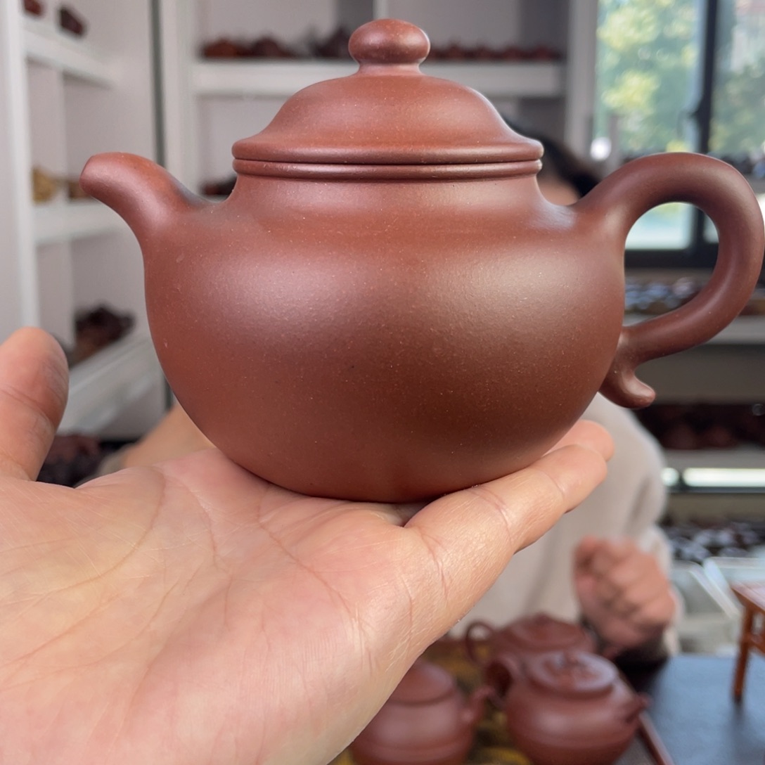 紫砂茶壶底槽清大亨莲子270cc