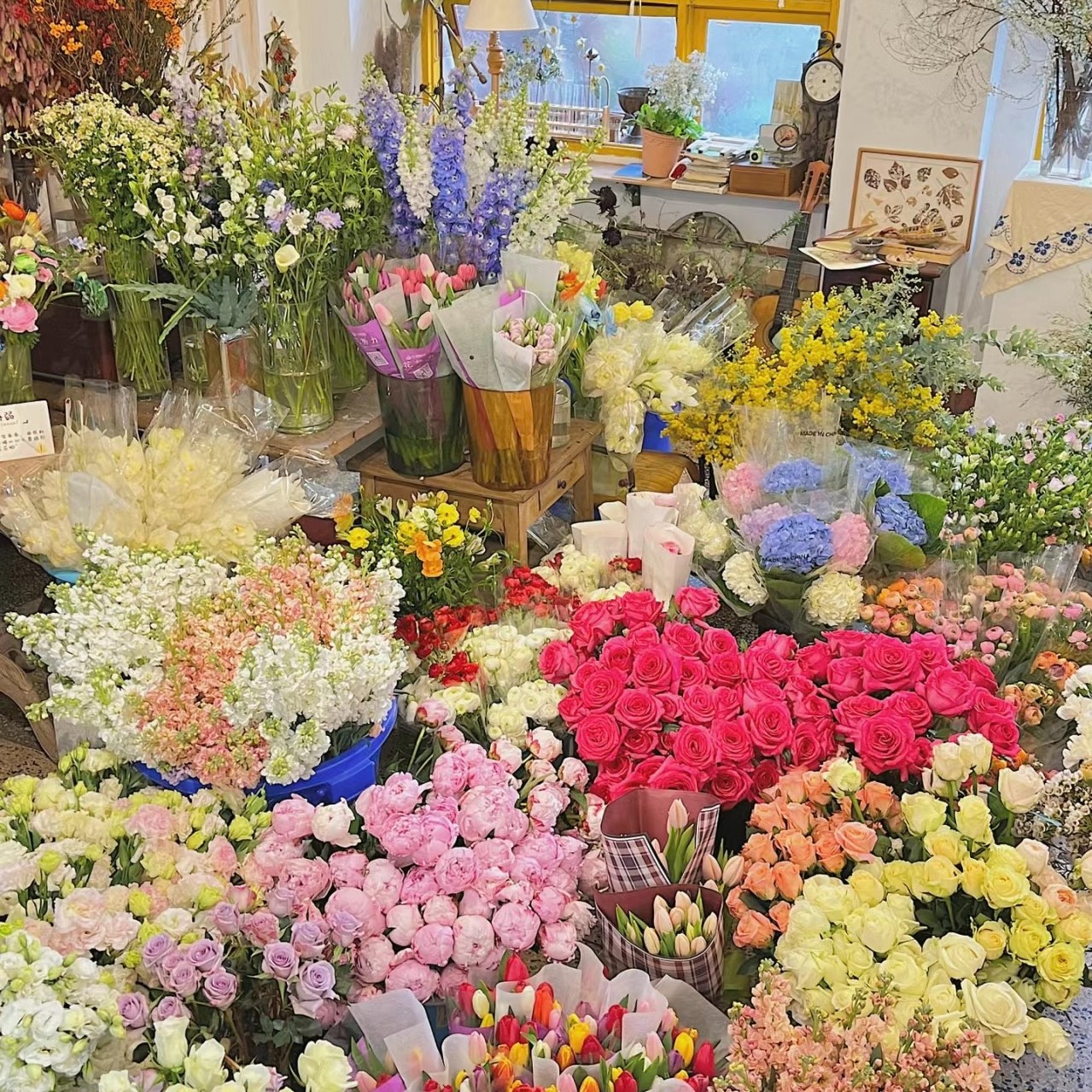 【藩篱匠人】任意鲜花一扎或10袋可利鲜保鲜剂