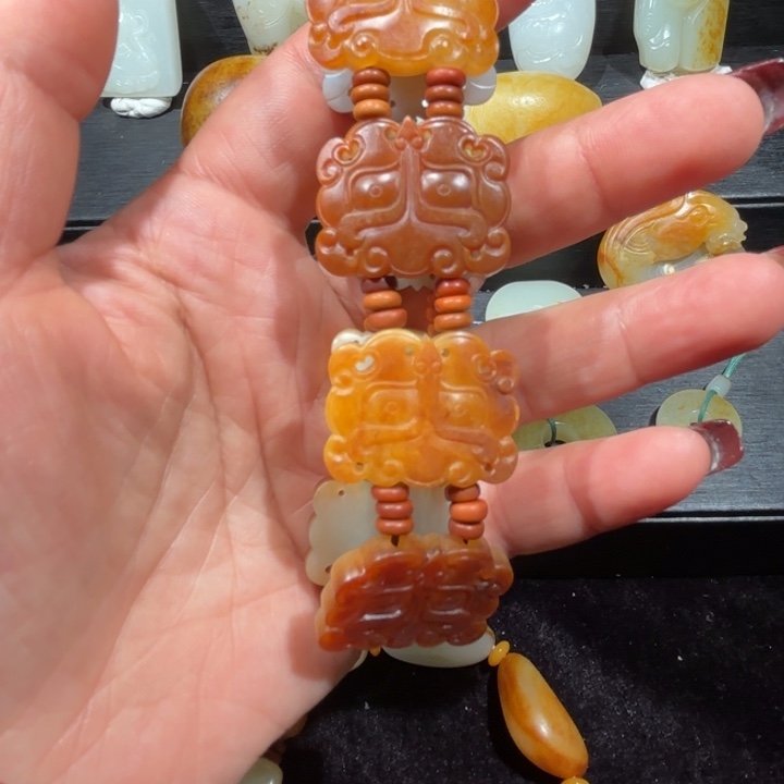 和田玉吊坠(不含链)未镶嵌