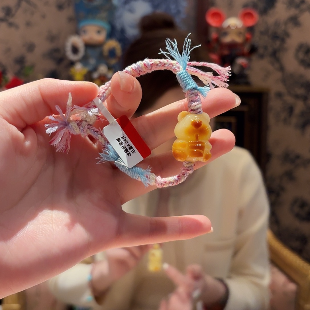 蜜蜡手绳未镶嵌2号