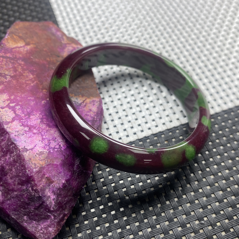 红绿宽版手镯百搭011