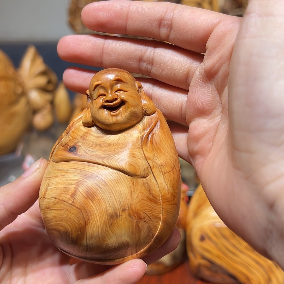 柏木（崖柏）乐*崖柏木手把件摆件
