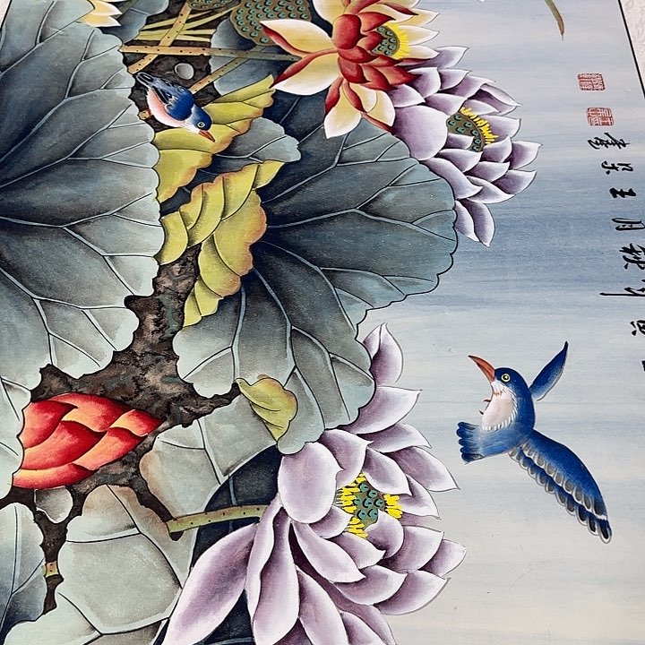 国画没****歌荷花155555666666555555