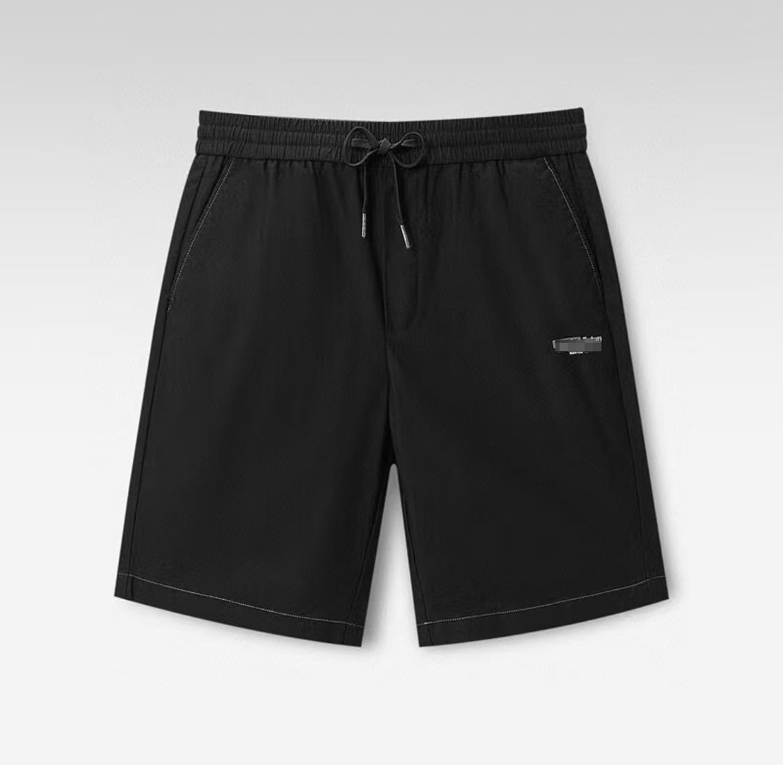 02578张十柒服饰H新款男士舒适休闲中裤