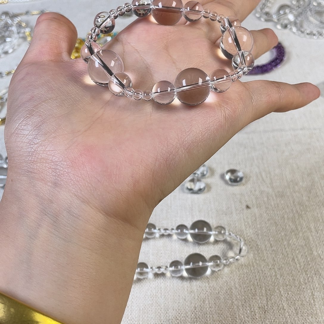 无非金属手串白水大泡泡