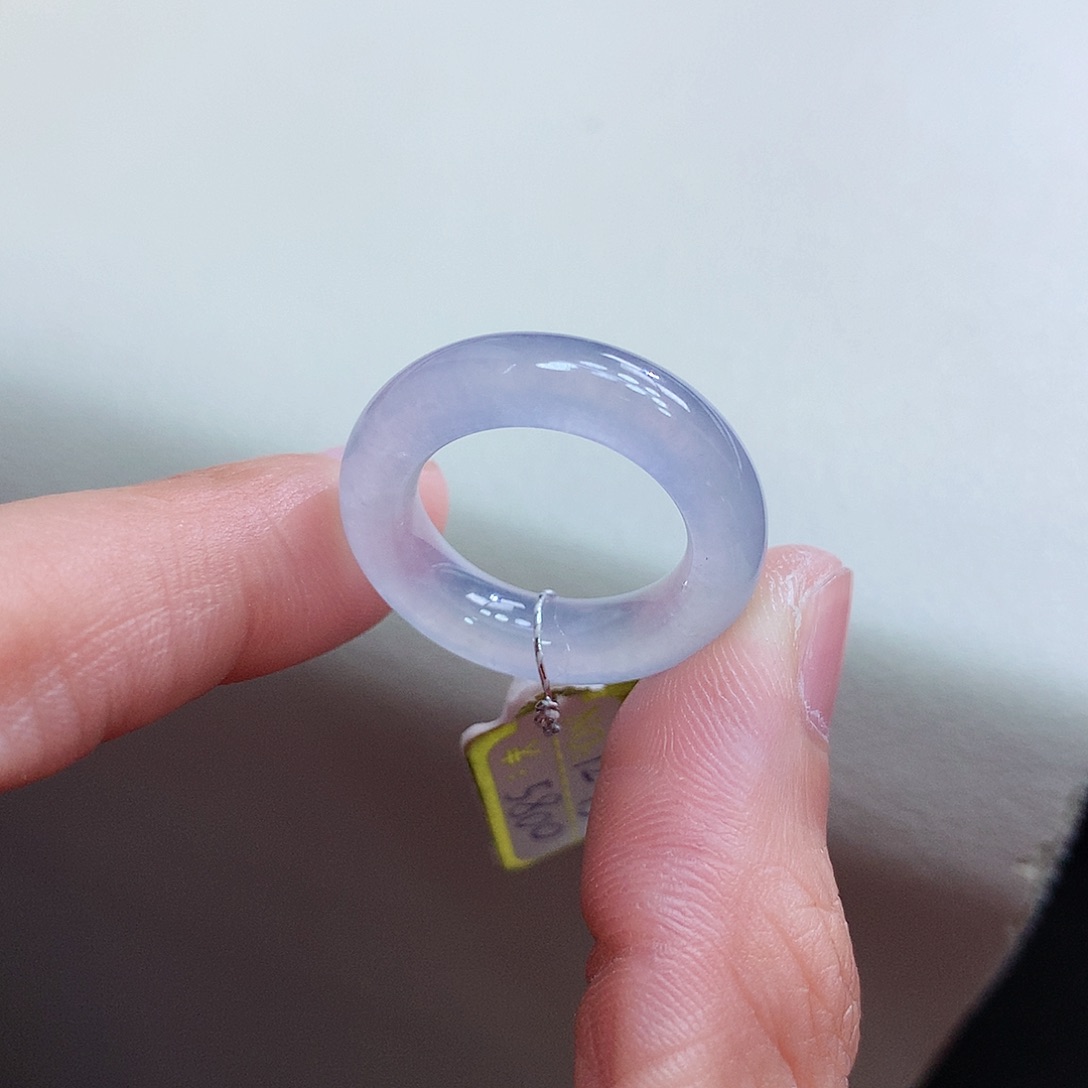 未镶嵌戒指翡翠12-13号