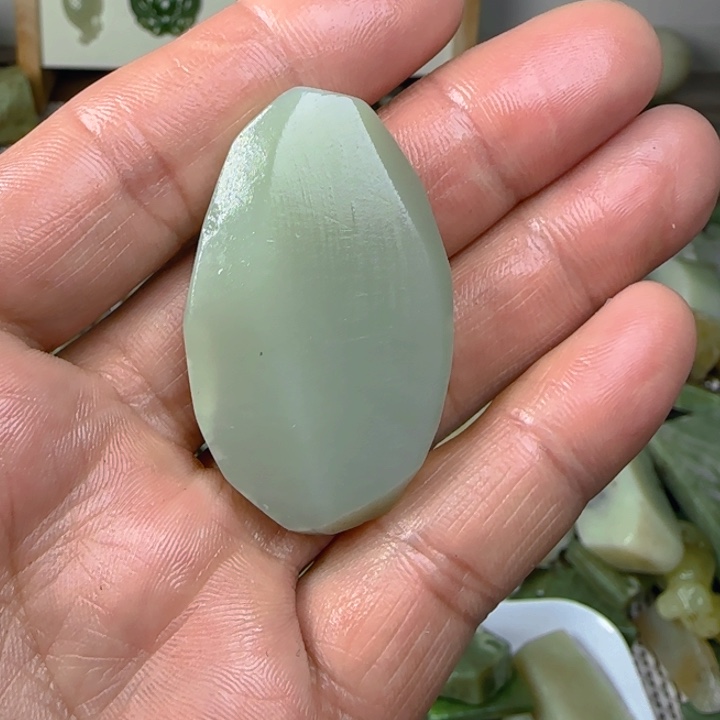 未镶嵌和田玉珠宝半成品日**胖