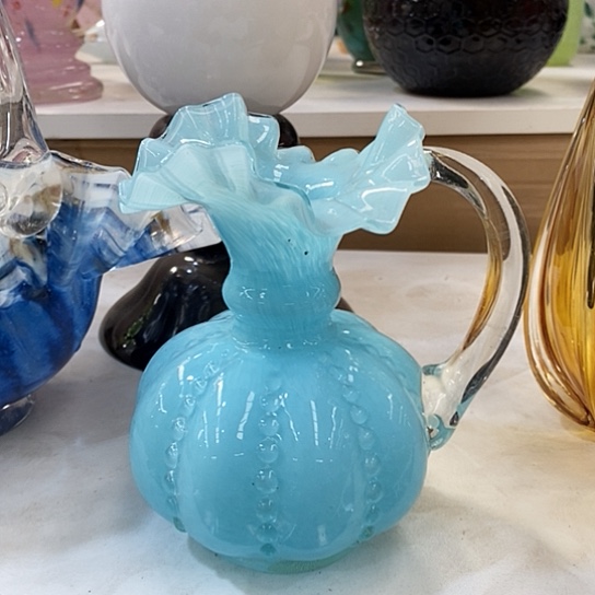 琉璃高度14厘米芬顿花器