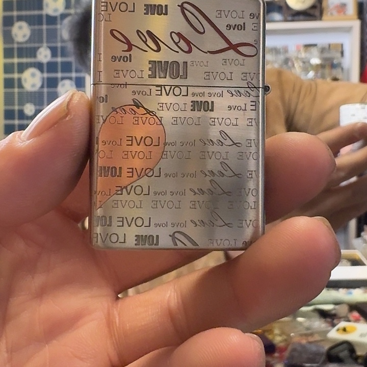 佐罗二代白铜love打火机