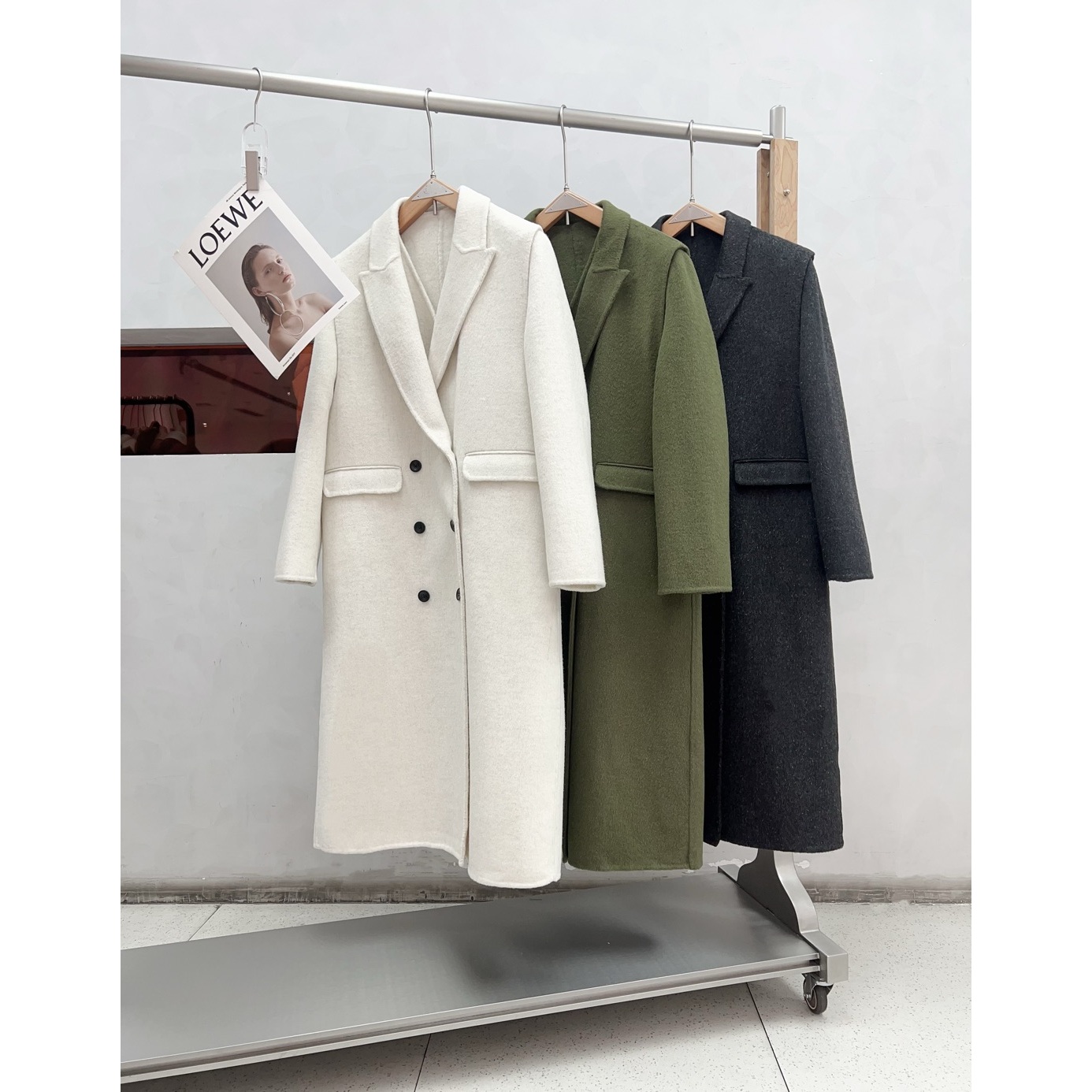 【DENGDAHA】时尚气质当季新款羊大衣58085