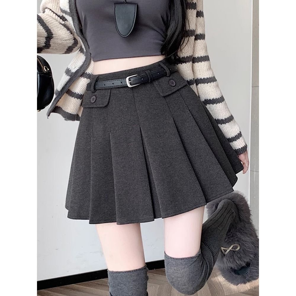 1号【001-050】秋冬毛呢短裙