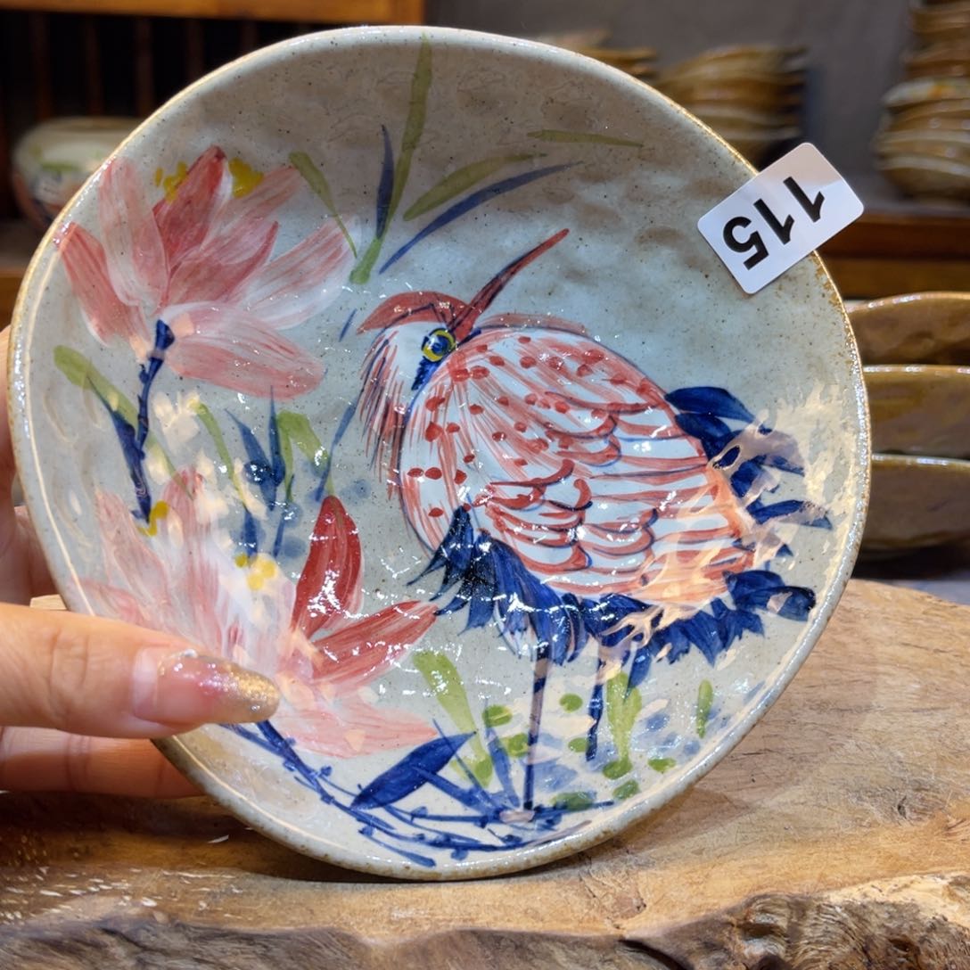 瓷片焱**秋景德镇手工制作