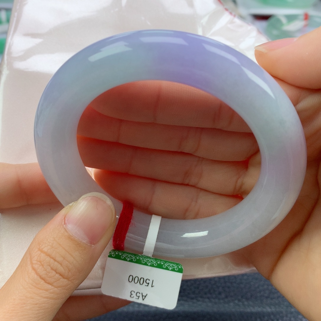 翡翠手镯未镶嵌53.6圆