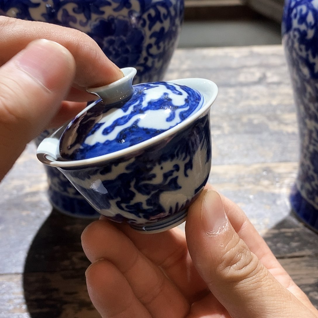 摆件s****.景德镇陶瓷柴窑开窑