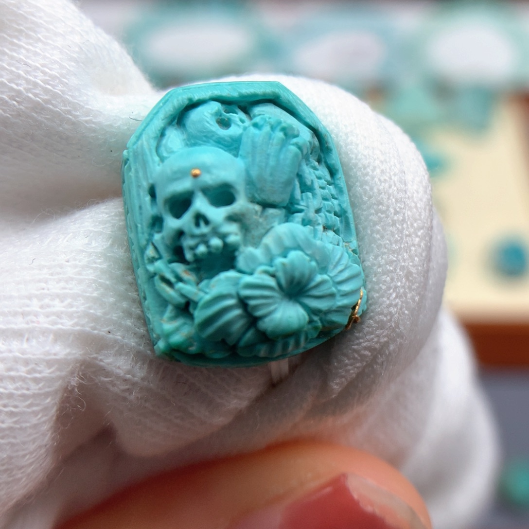 用***8绿松石未镶嵌绿松石