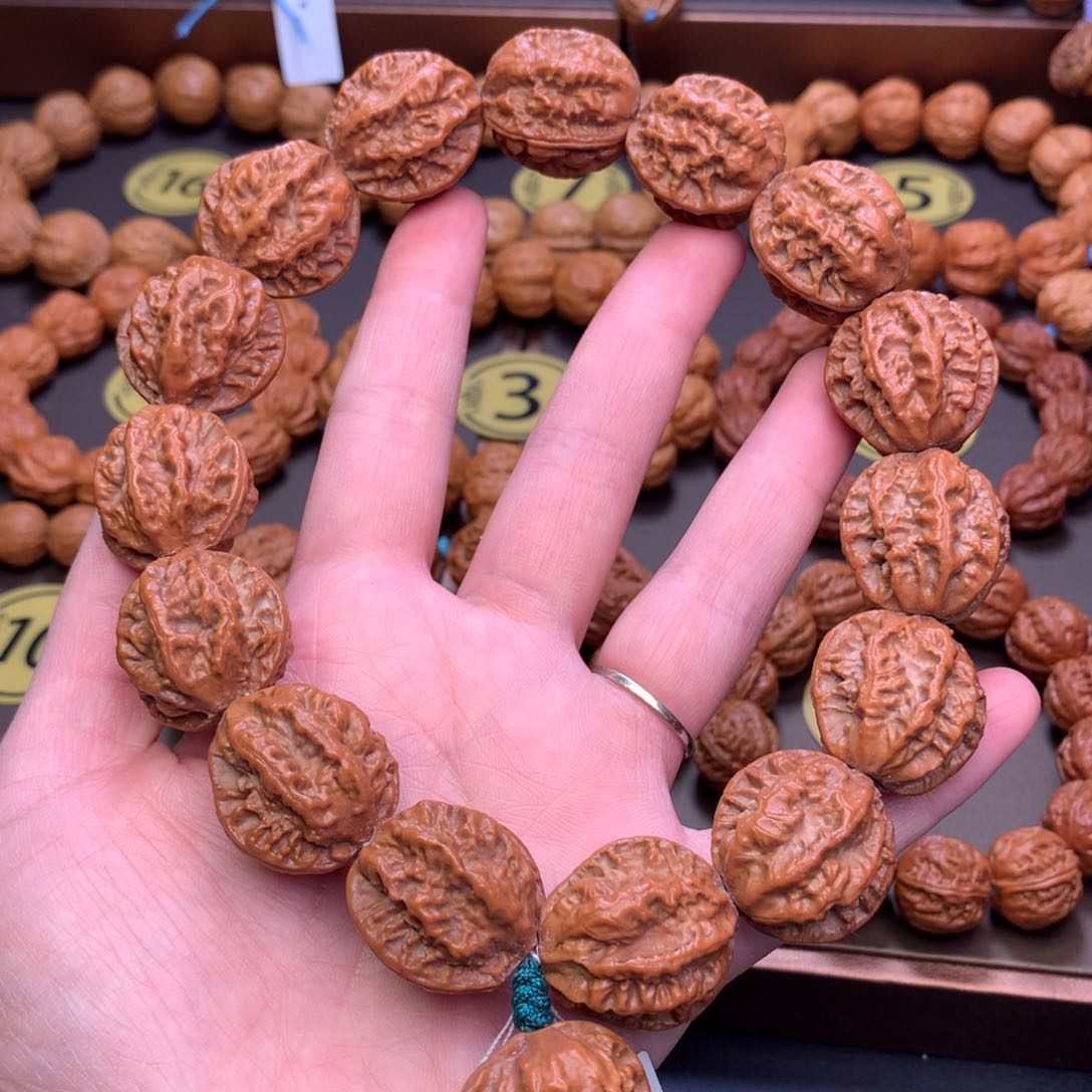 文玩核桃手串25尺寸