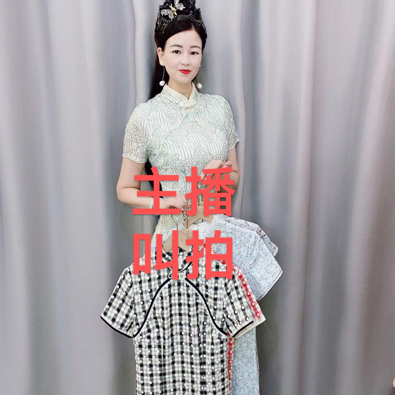 日常新款女装改良复古修身显瘦旗袍裙子