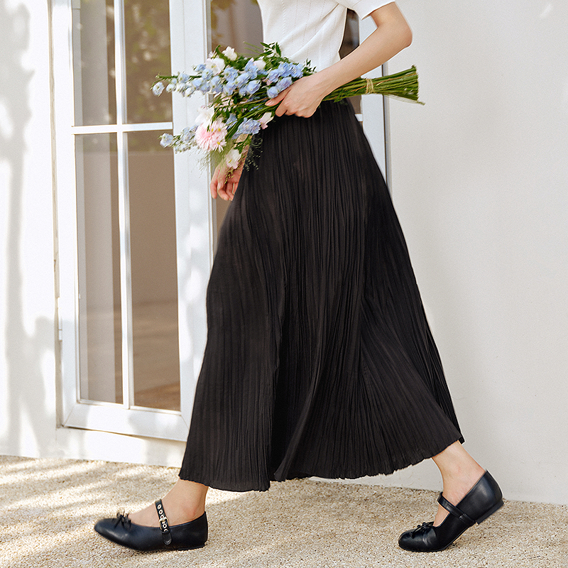 【会跳舞的裙子】匠心褶艺裙肌理感半身裙DOUBLOVE贝爱25早秋新款