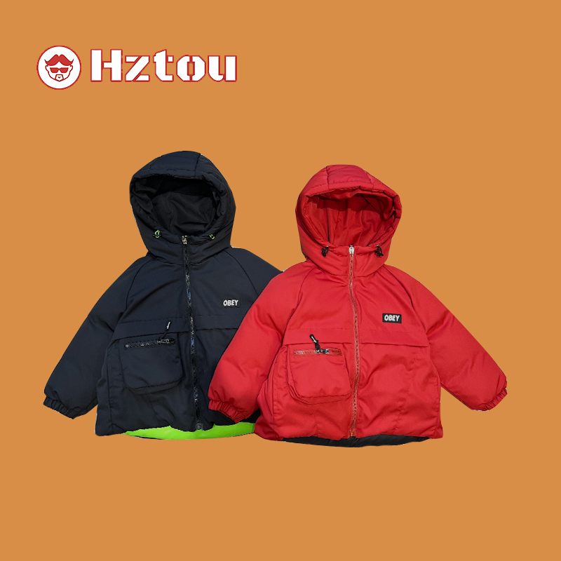 儿童冬季韩版口袋羽绒服HD073