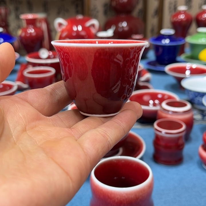 景德镇陶瓷品茗杯