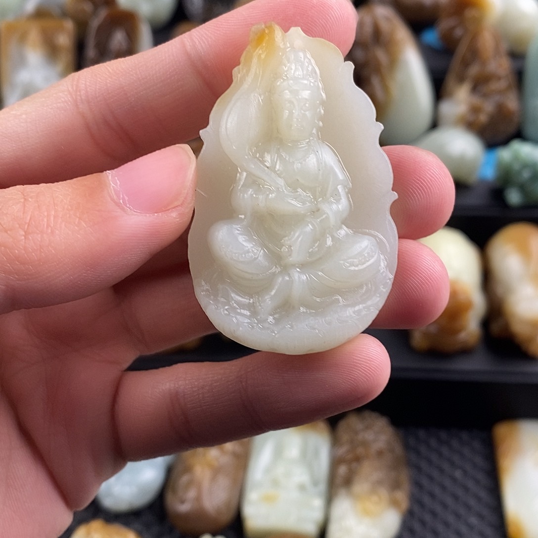 和田玉挂件未镶嵌