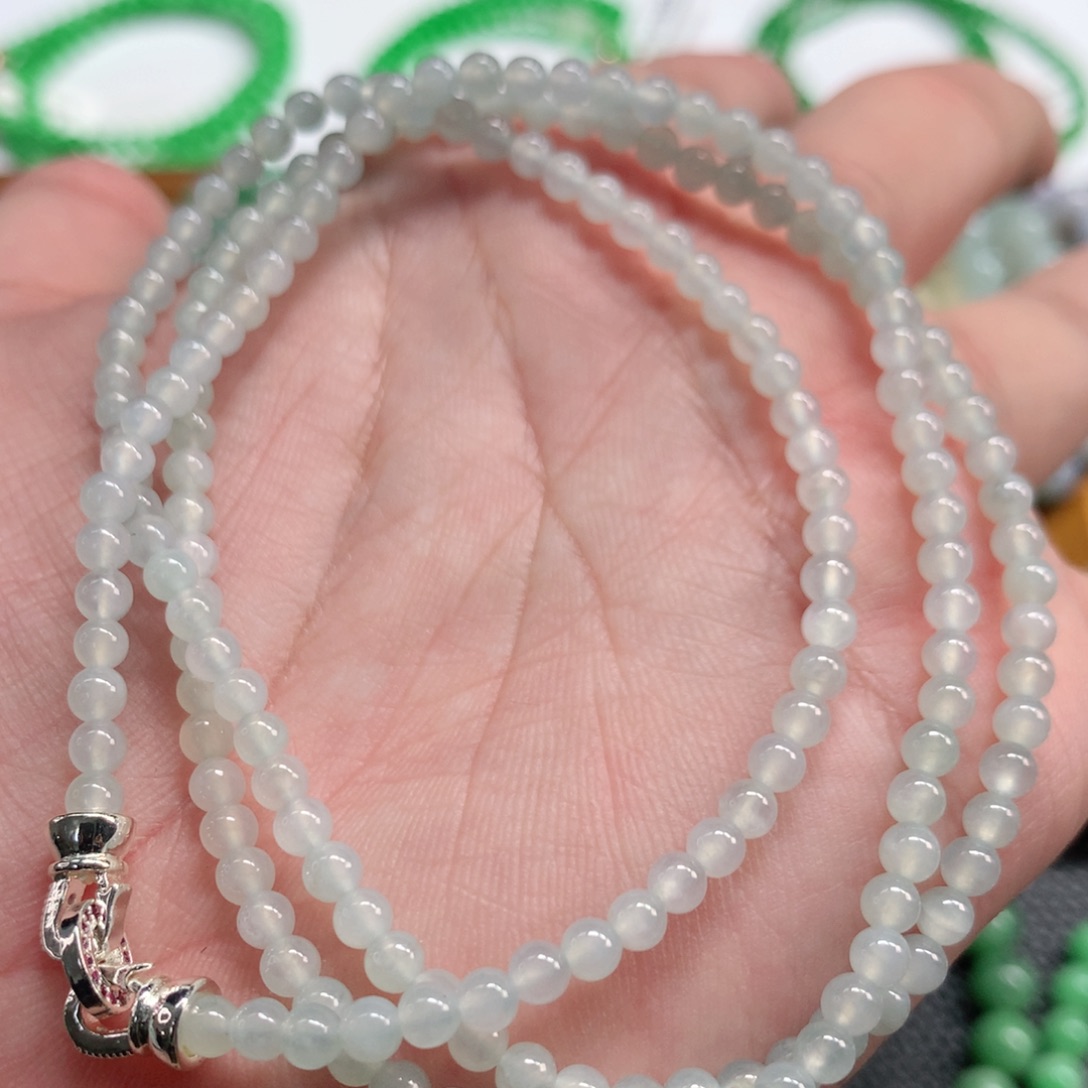 翡翠未镶嵌手链翡翠