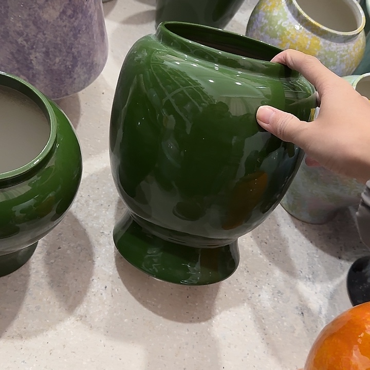 钧瓷手工艺品正品有孔孔