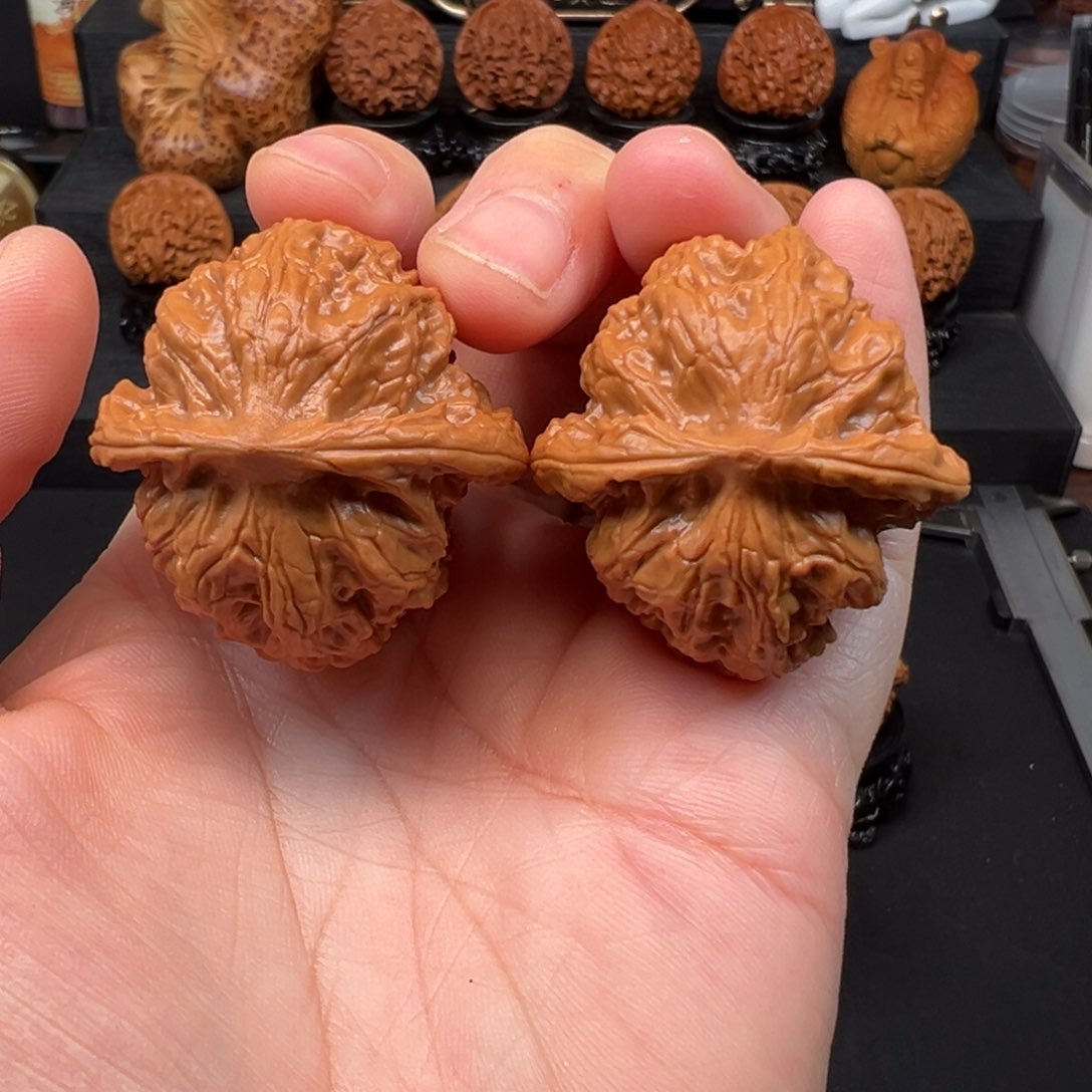 文玩核桃吊坠38全品野狼