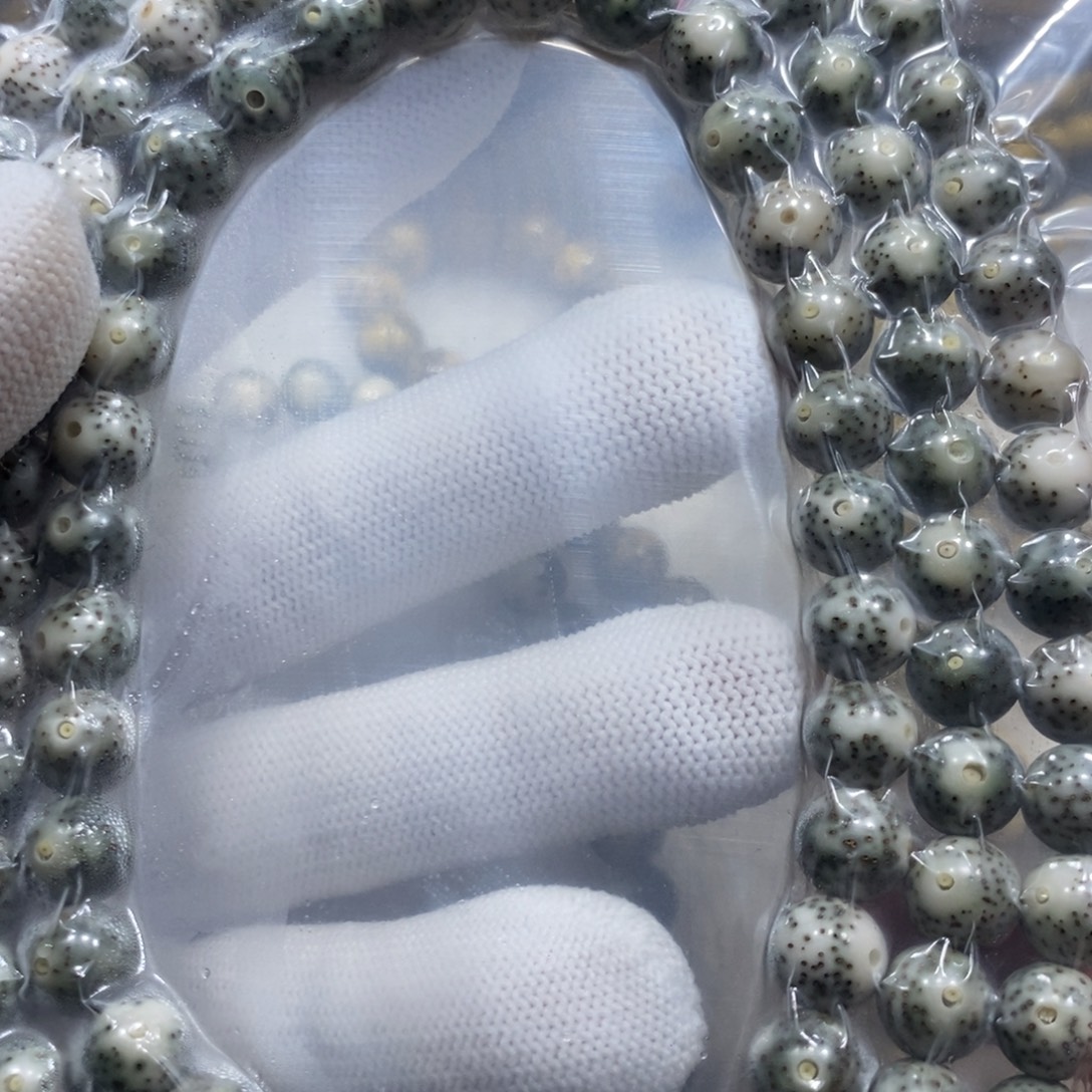 星月菩提手串青花瓷9圆