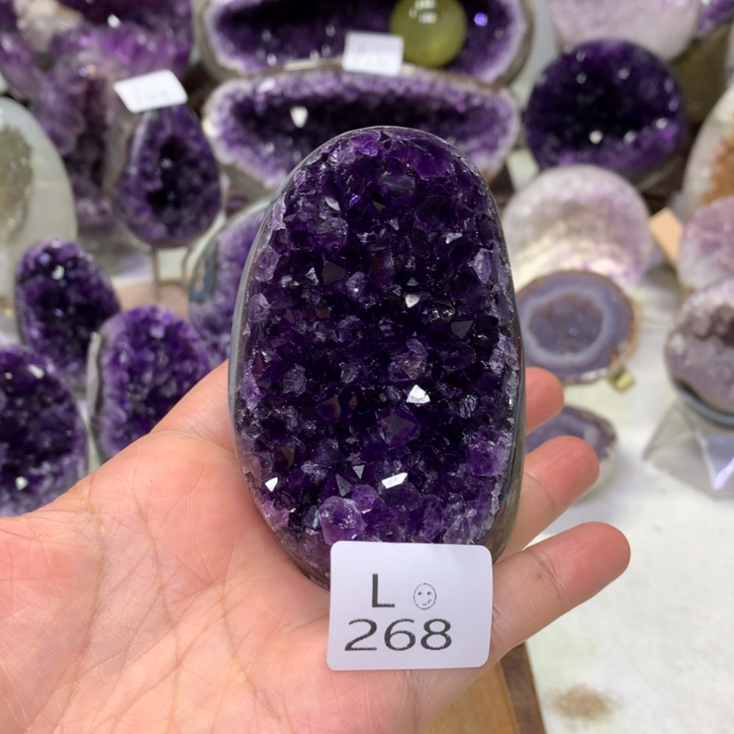 【闪购商品】水晶摆件未镶嵌天然紫水晶