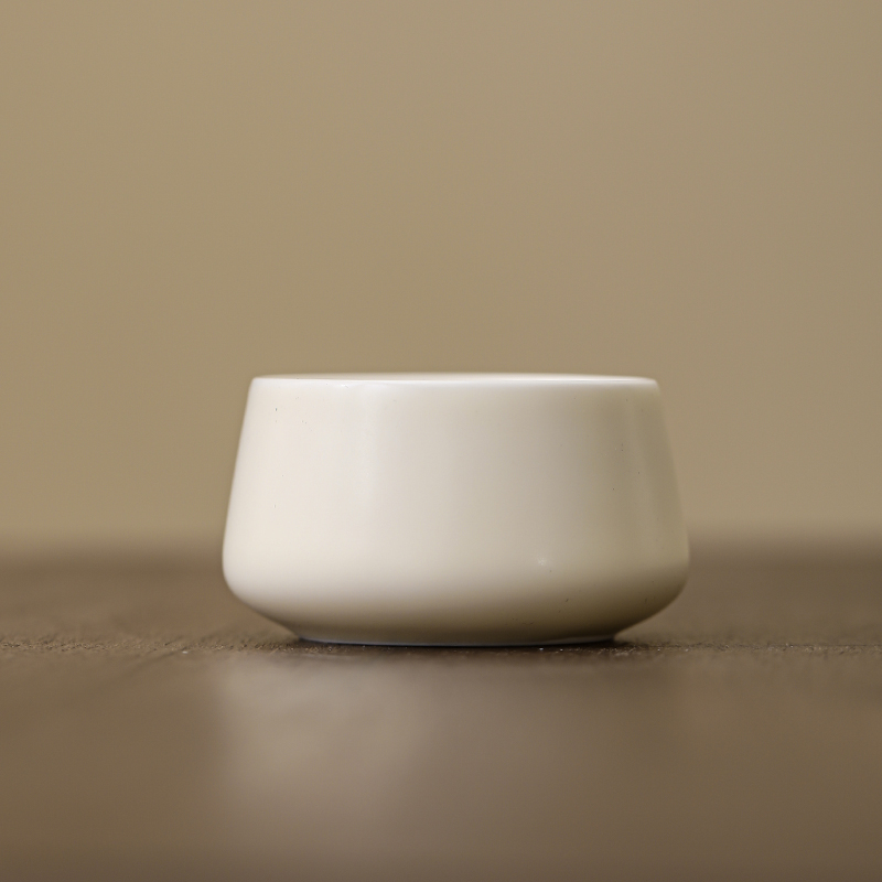 吾游茶器宝石黄汝瓷斜腹杯礼盒装家用茶具茶杯